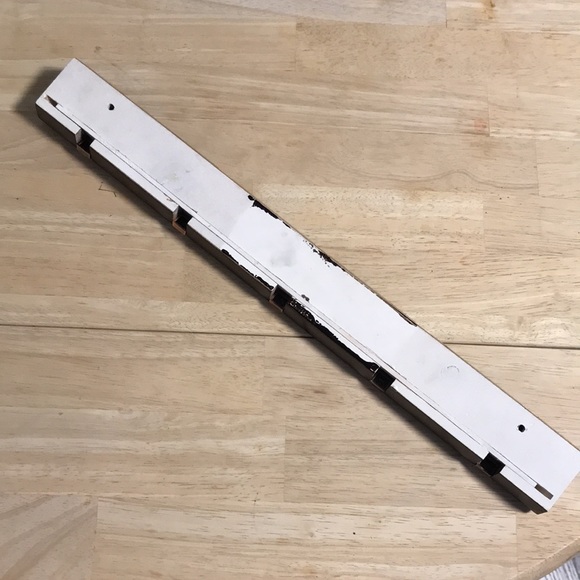 Wooden and Brass Coat Hanger - Picture 5 of 5